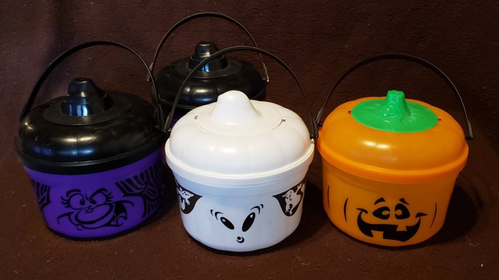 Halloween Buckets Happy Meal toys