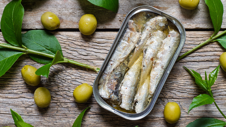 canned sardines