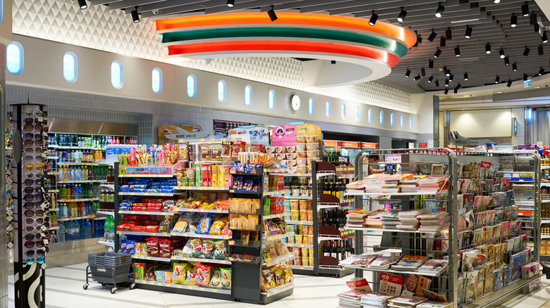 Inside a 7-Eleven store