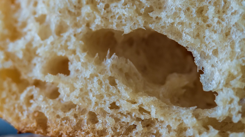 air pocket in bread