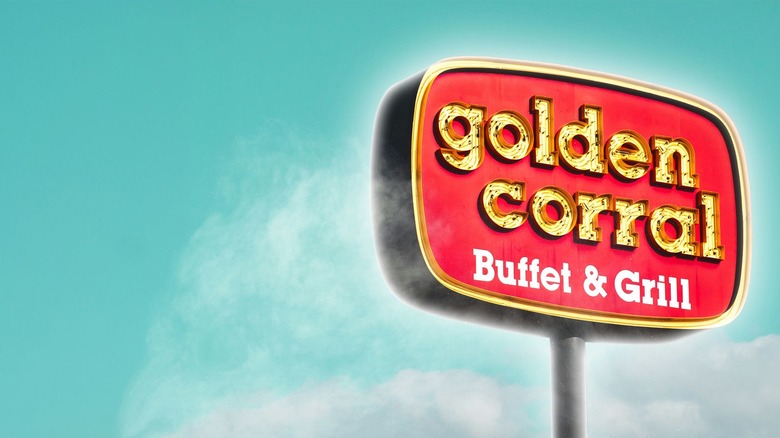 Golden Corral buffet & grill sign