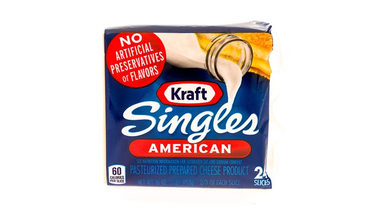 Kraft Singles cheese product