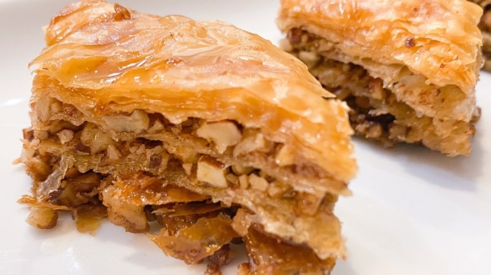 pecan baklava homemade recipe