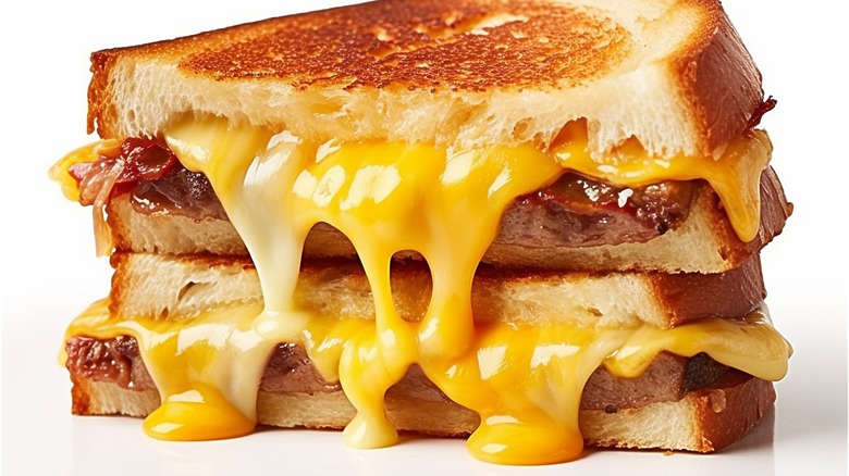 gooey grilled cheese