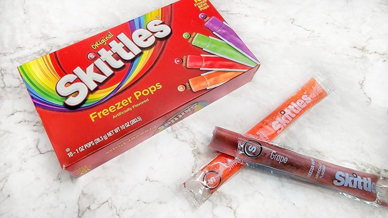 Skittles Freezer Pops