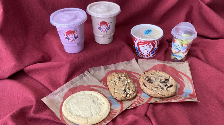 desserts from Wendys