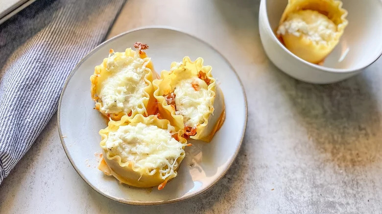 Individual Lasagne Cups