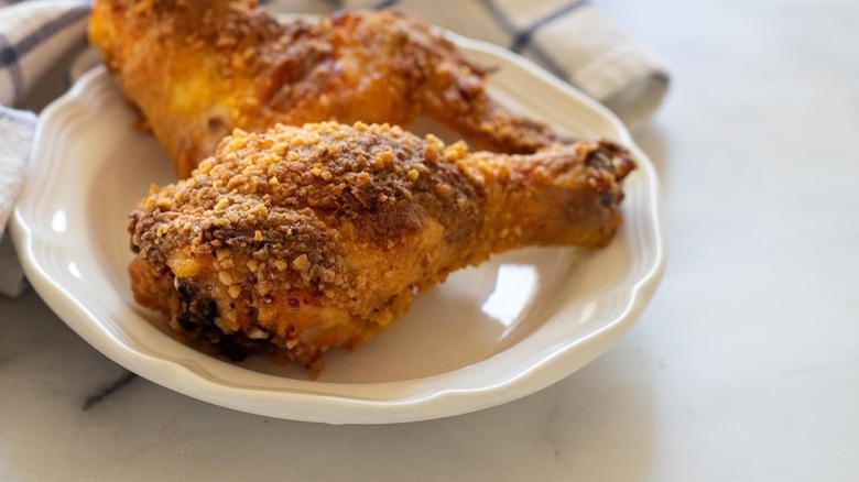 breaded chicken in bowl