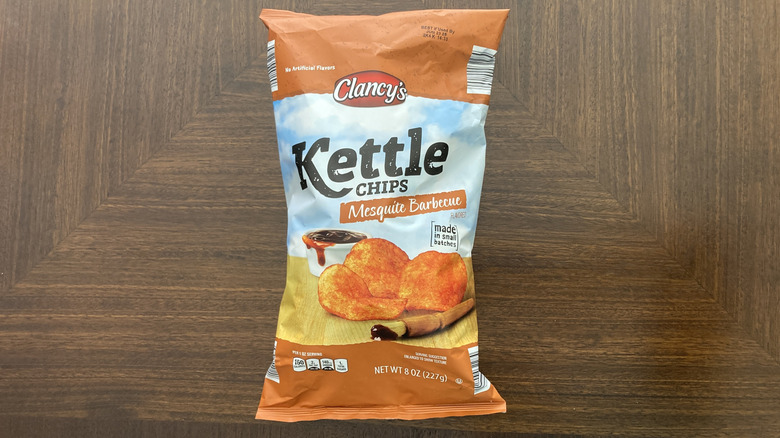 Clancy's Mesquite Barbecue Kettle chips