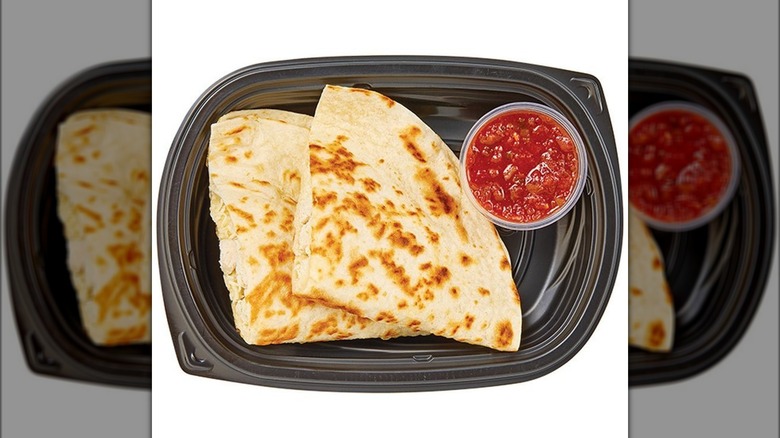 chicken and Monterey Jack quesadilla