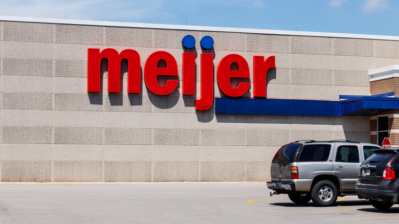 meijer grocery store sign