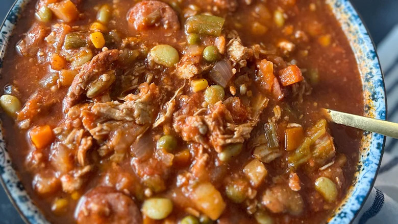 stew with lima beans