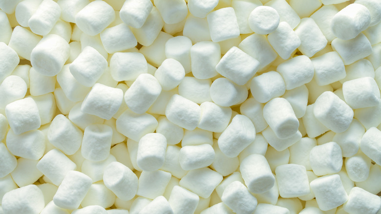 bunch of marshmallows