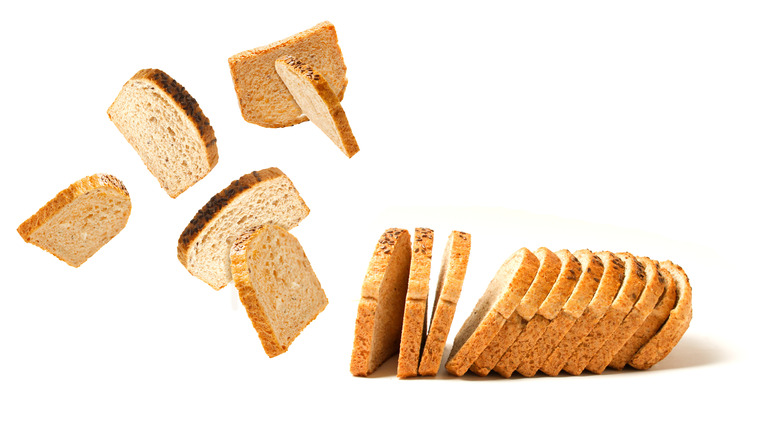 flying slices of bread