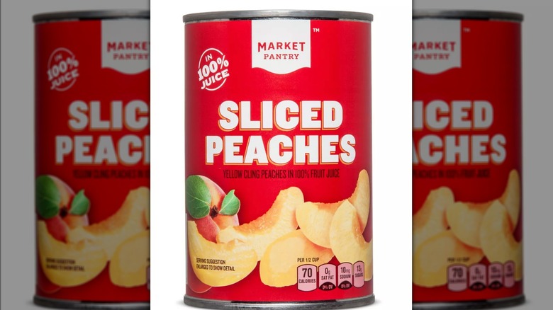 Market Pantry Sliced Peaches