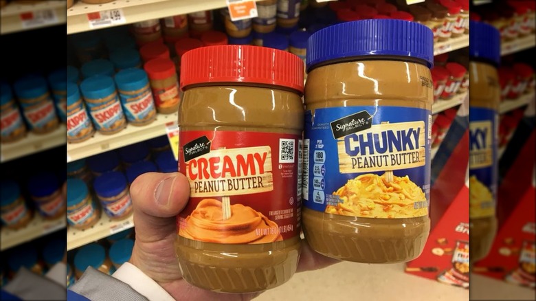 Creamy and Chunky Peanut Butter from Safeway