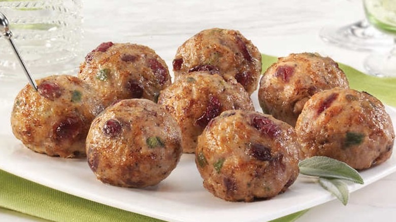 Amylu Cranberry and Jalapeno Chicken Meatballs