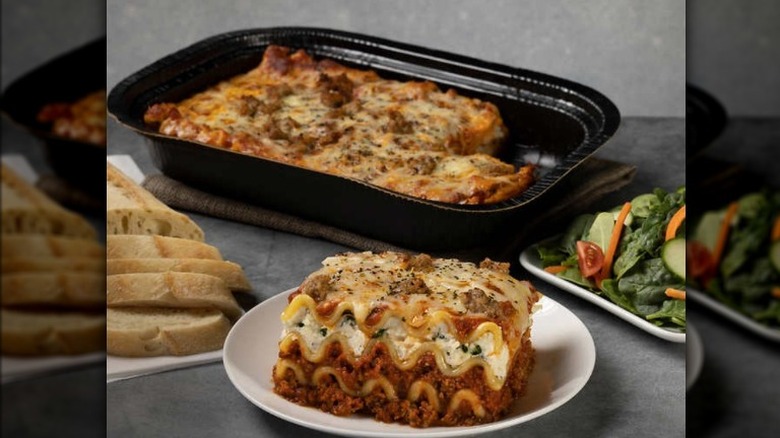 Kirkland Signature Italian Sausage and Beef Lasagna