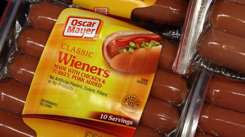 Package of Oscar Mayer wieners