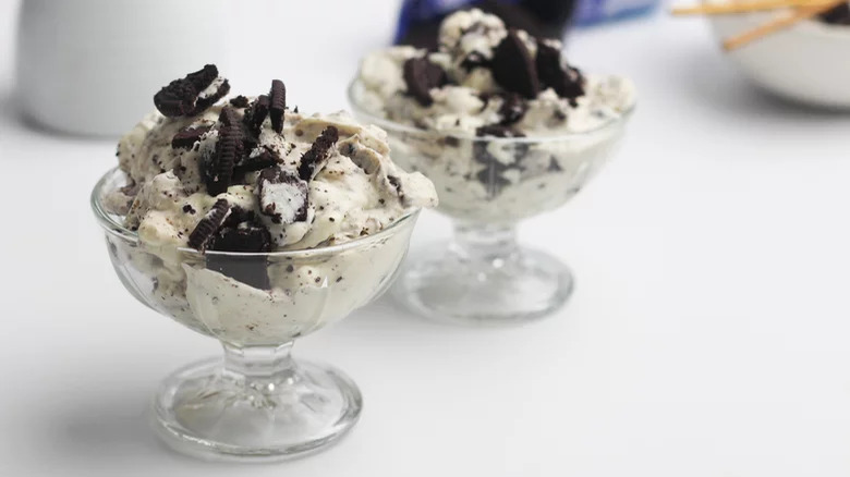 Bowls of Oreo fluff