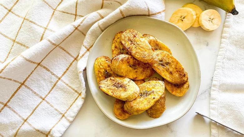 Plate of plantains