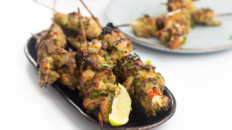 Spicy Jerk Chicken Skewers