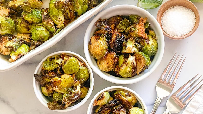 Parmesan Brussels Sprouts