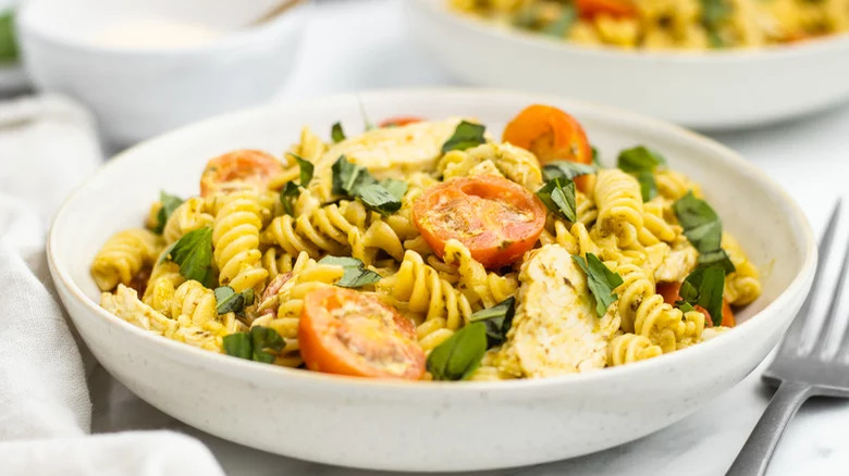 Creamy Pesto Pasta