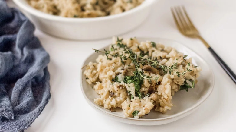 Mushroom Risotto