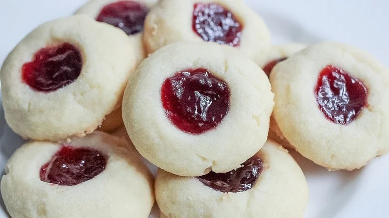 swedish thumbprint cookies