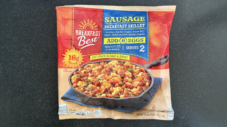 Aldi breakfast skillet meal in bag