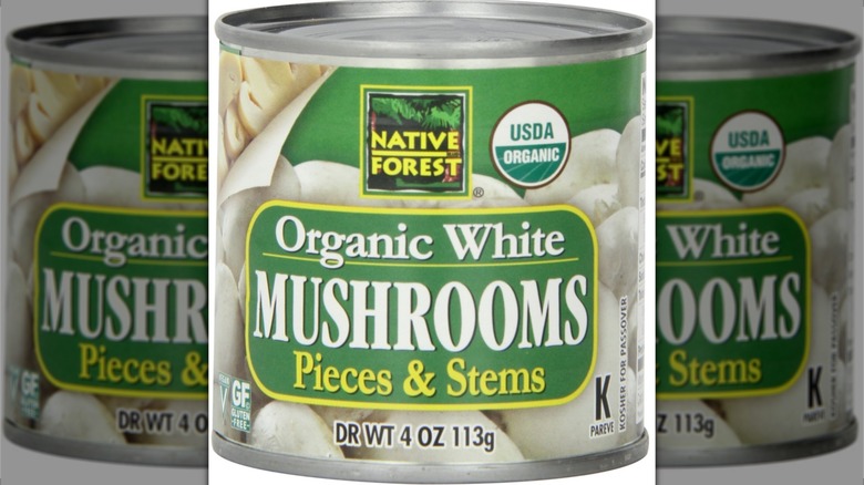 Native Forest Organic Mushrooms Pieces