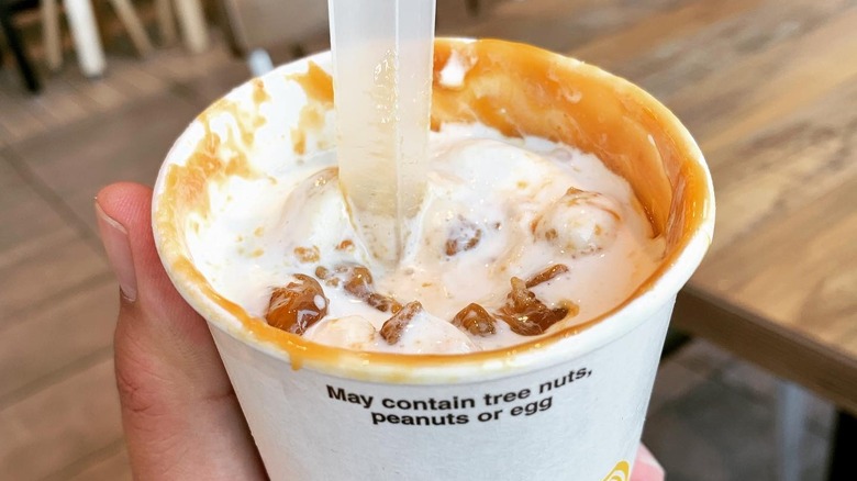 McDonald's Stroopwafel McFlurry with Spoon