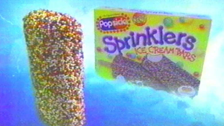 Popsicle Sprinklers commercial showing bar and box