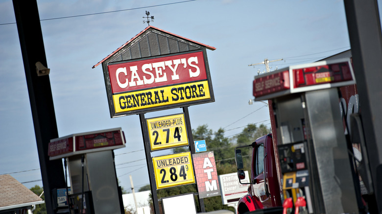 sign for Casey's General Store