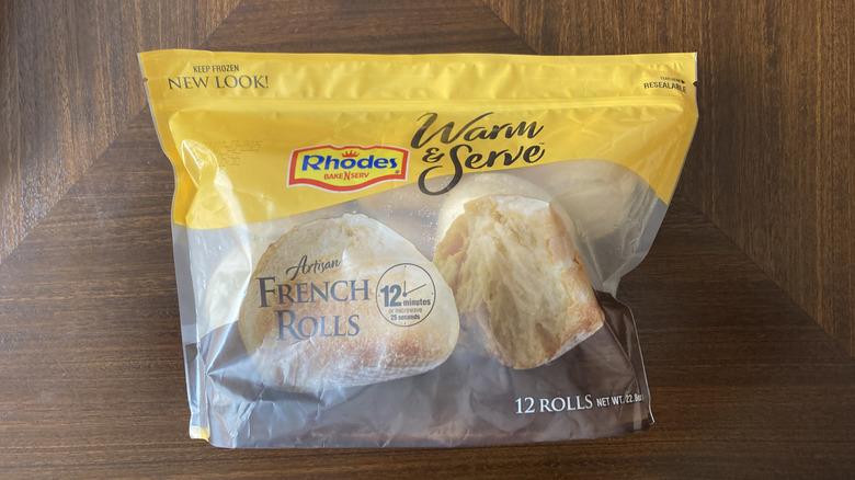 bag of Rhodes Artisan French Rolls