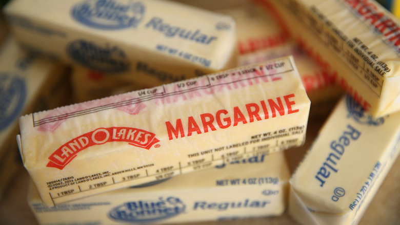 sticks of margarine