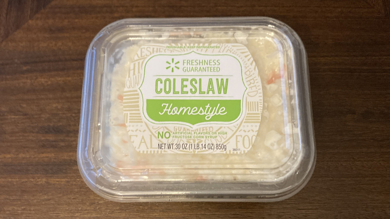 Tub of Freshness Guaranteed coleslaw