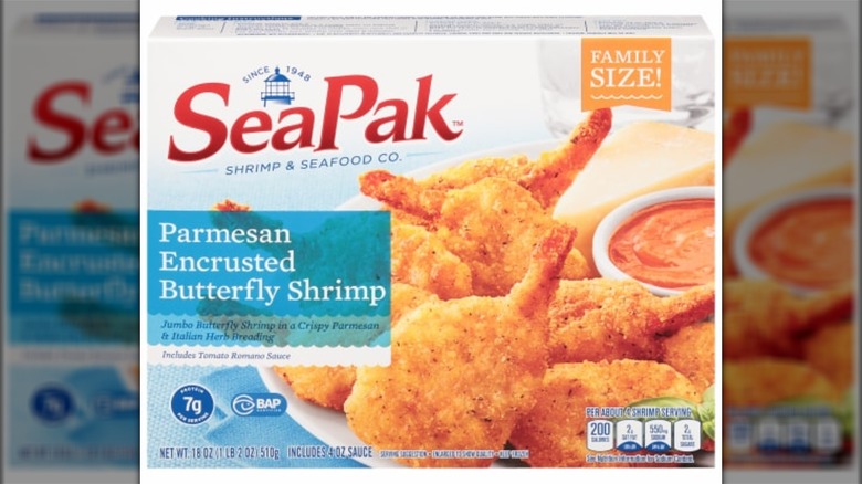 SeaPak Parmesan Butterfly Frozen Shrimp