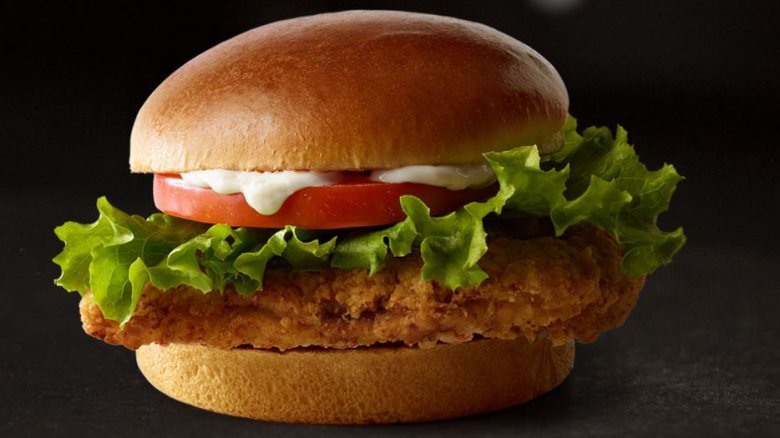 Buttermilk crispy chicken sandwich