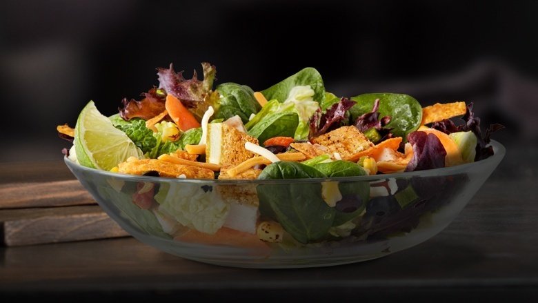 Southwest buttermilk crispy chicken salad