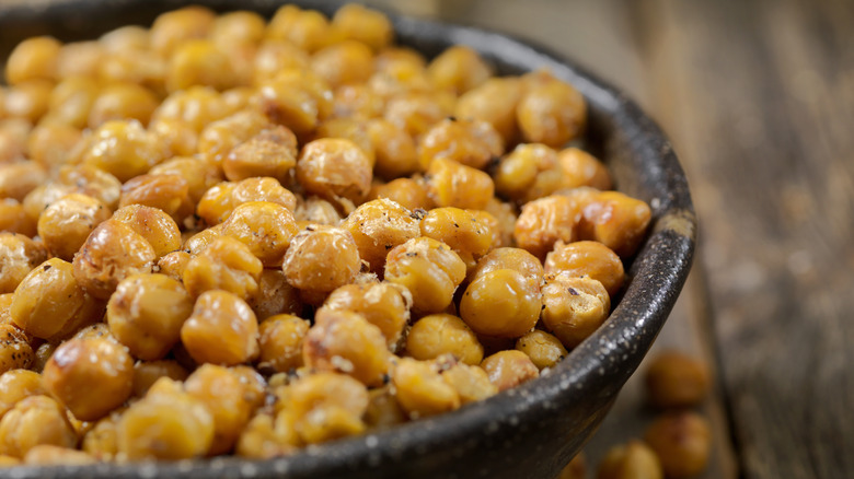 crispy chickpeas