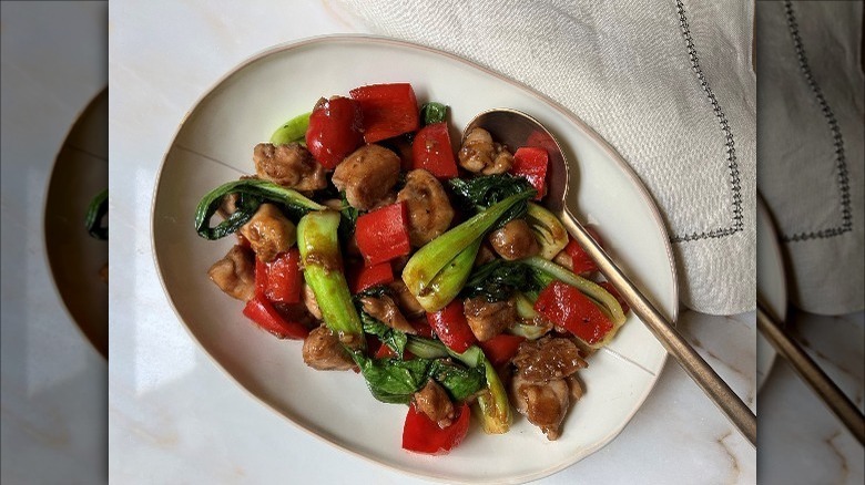 chicken stir fry with vegetables