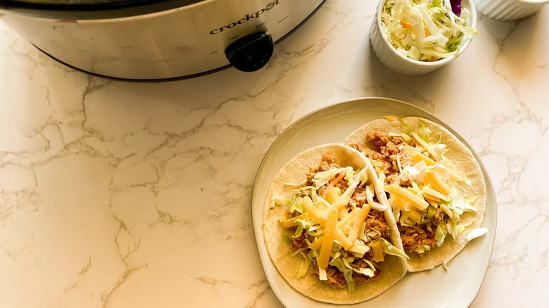 chicken tacos with slow cooker