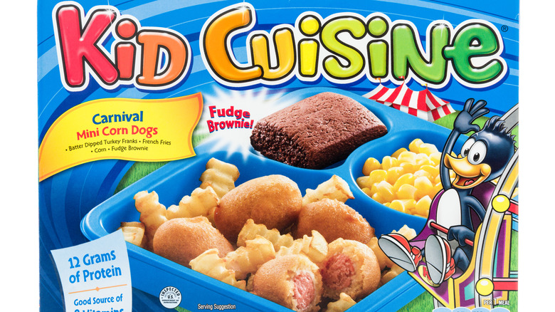 box art from kid cuisine frozen dinner package