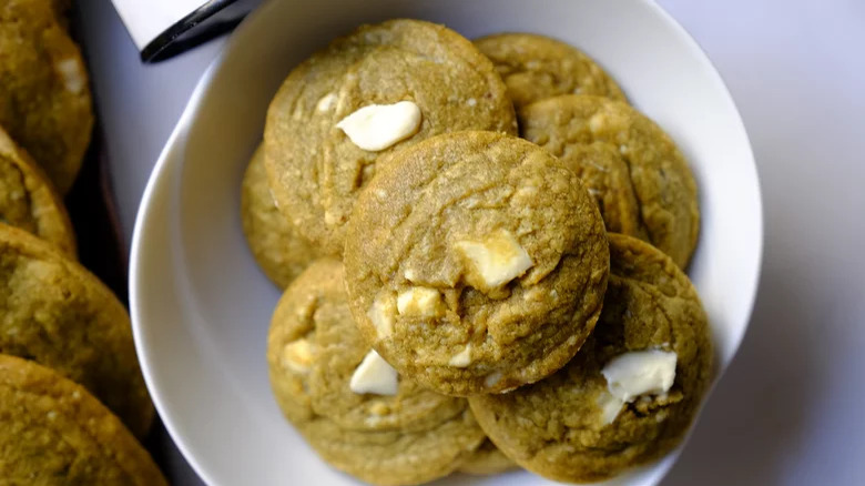 Matcha cookies