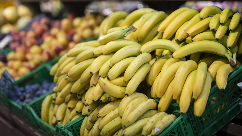 Bananas for sale at market