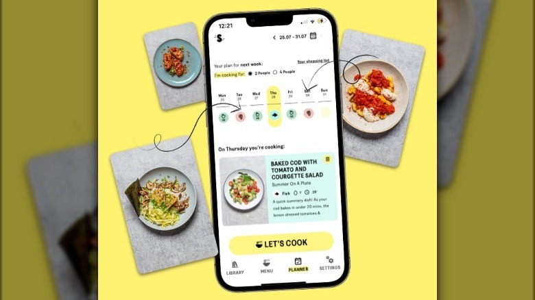 Sorted Food Sidekick app