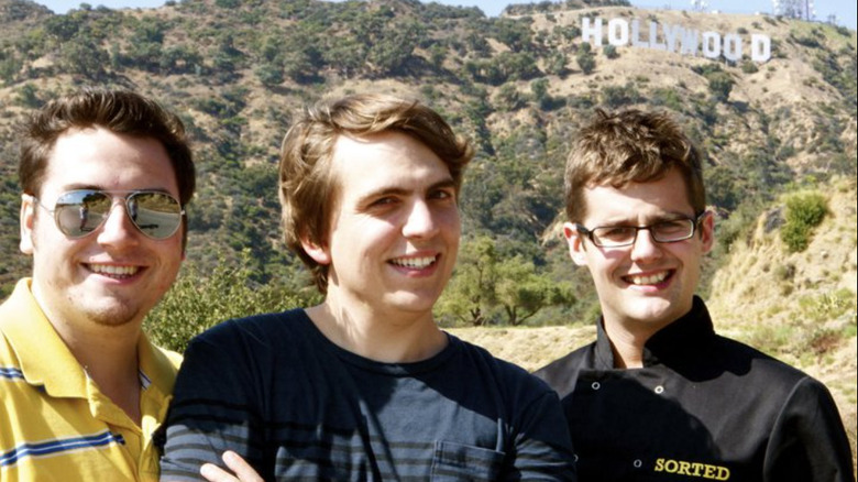 Sorted Food visiting the Hollywood Sign