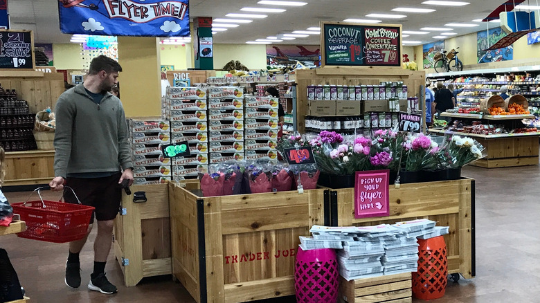 Customer in Trader Joe's 